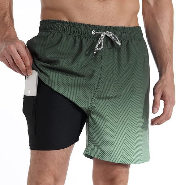 Cole Ferguson | Sports Print Swim Shorts For Men