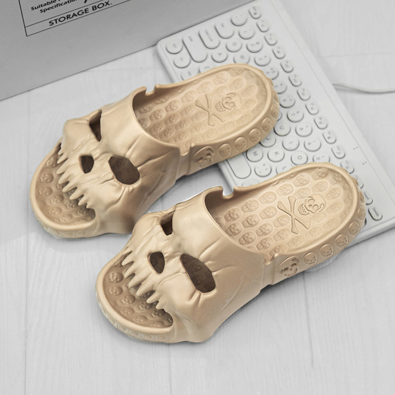 Bone Daddy | Skull Halloween Slippers For Men