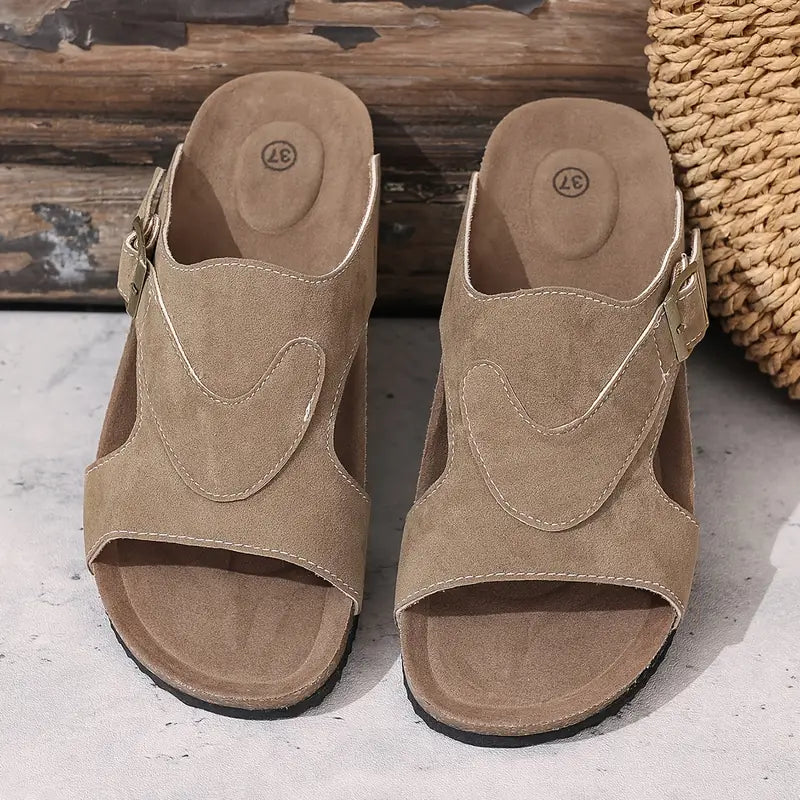 Lidiya | Women’s Non Slip Strap Sandal with Comfort