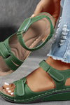 Mia Reynolds | Soft Leather Orthopedic Wedge Sandals For Women