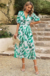 Juliette Fontaine | Romantic Floral Midi Dress For Women