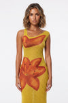 Florence Carter | Floral Fishtail Maxi Dress For Women