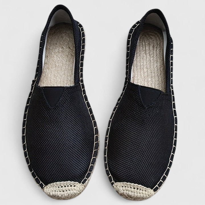Cali | Women’s Slip-On Espadrille Flats with Linen Upper