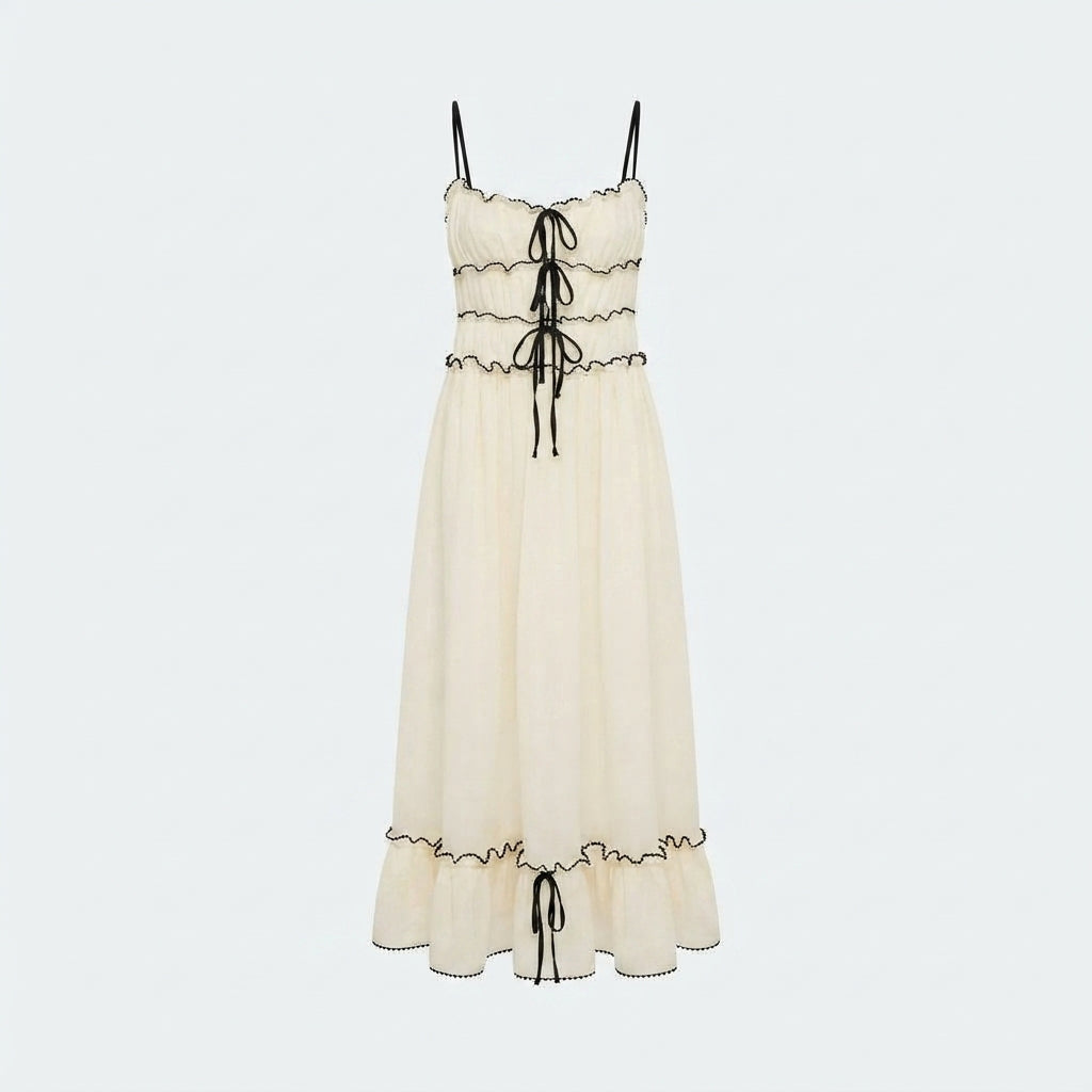 Grace Robertson | Summer Dress With Bow Detail For Women