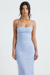 Grace Wright | Floral Slip Midi Dress For Women