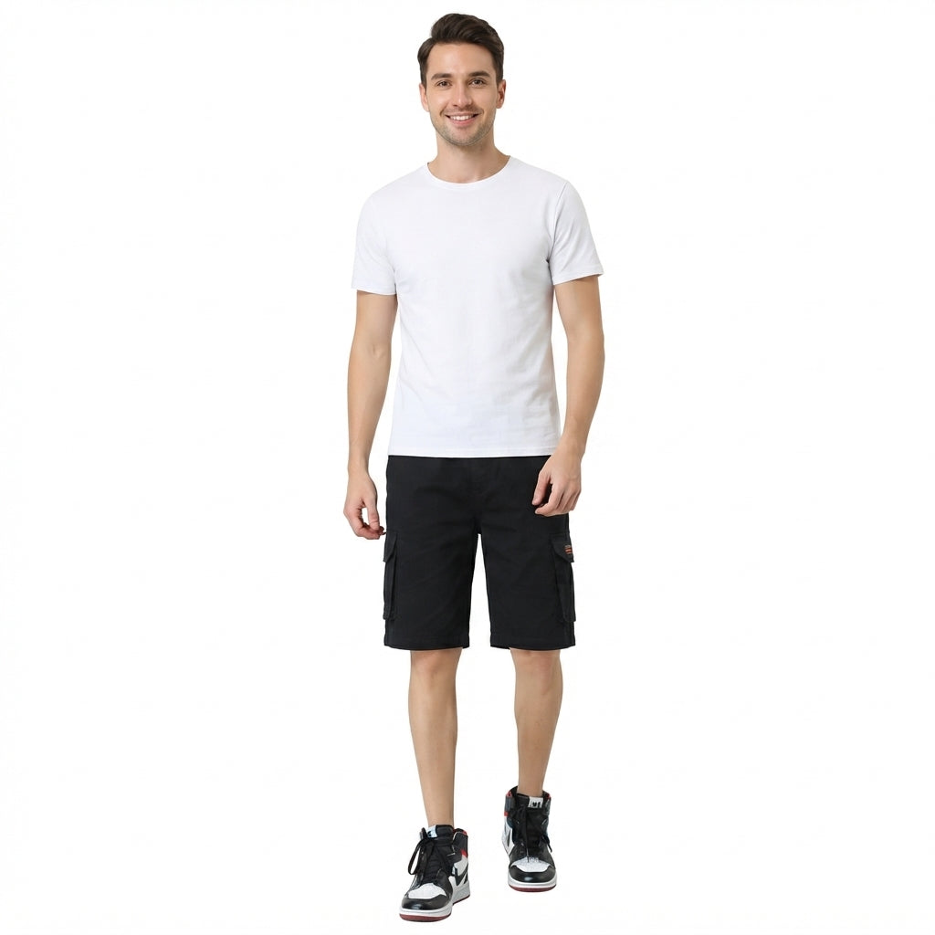 Grayson Pemberton | Cotton Cargo Workwear Shorts For Men