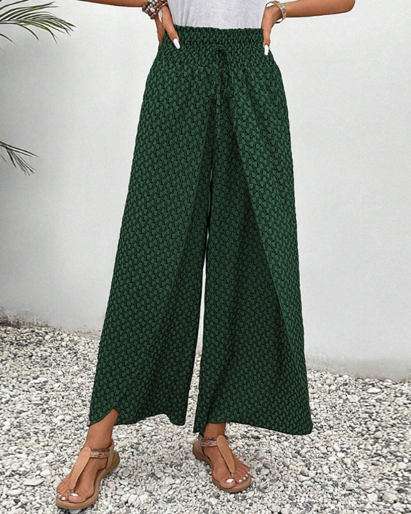 Vera | Women’s Wide-Leg Trousers with Draped Silhouette