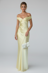 Hadley | Women's Off Shoulder Evening Maxi Dress