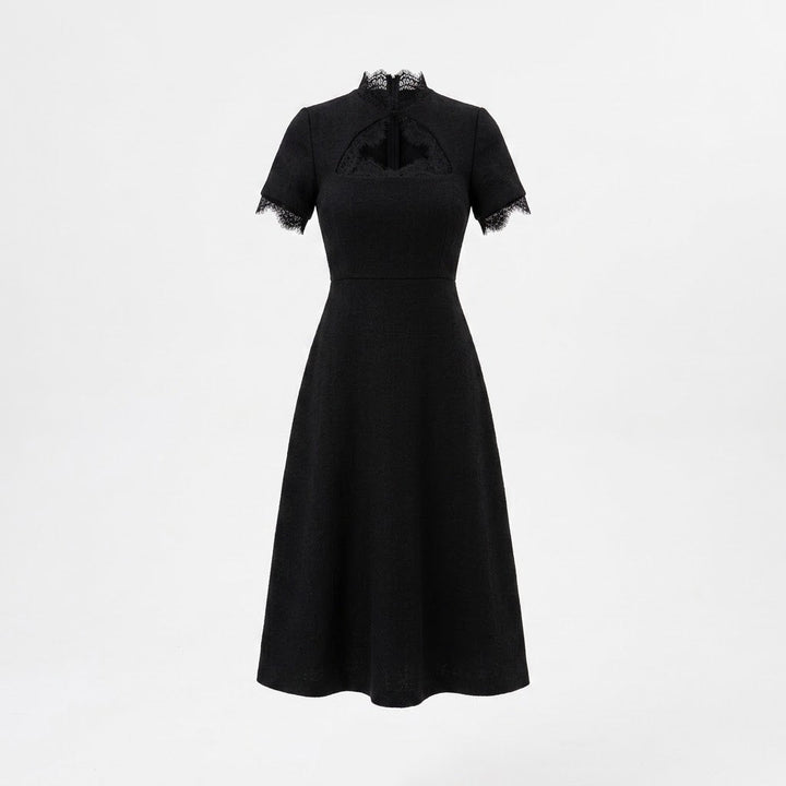 Hannah Collins | Lace Trim Mini Dress For Women