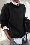 Harlow | Women's Oversized Crew Neck Jumper