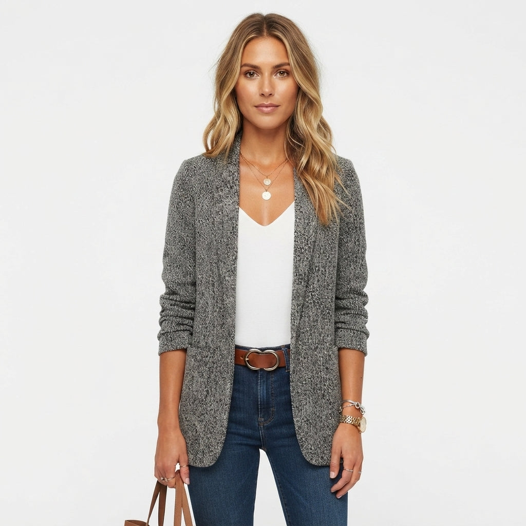 Harriet Dawson | Textured Knit Blazer For Women