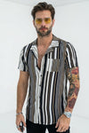Harrison Clarke | Striped Resort Shirt For Men