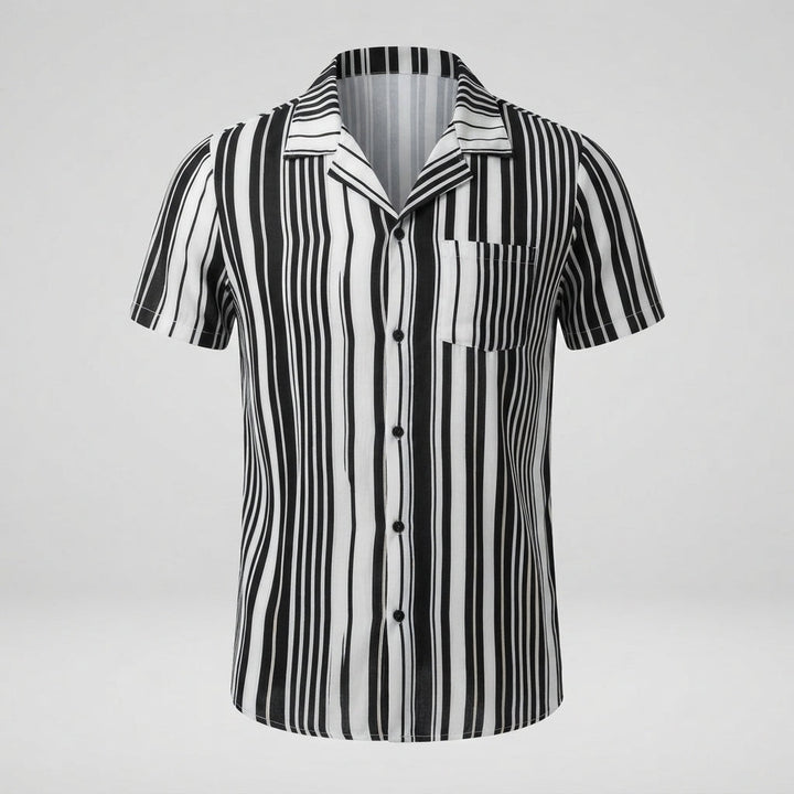 Harrison Clarke | Striped Resort Shirt For Men