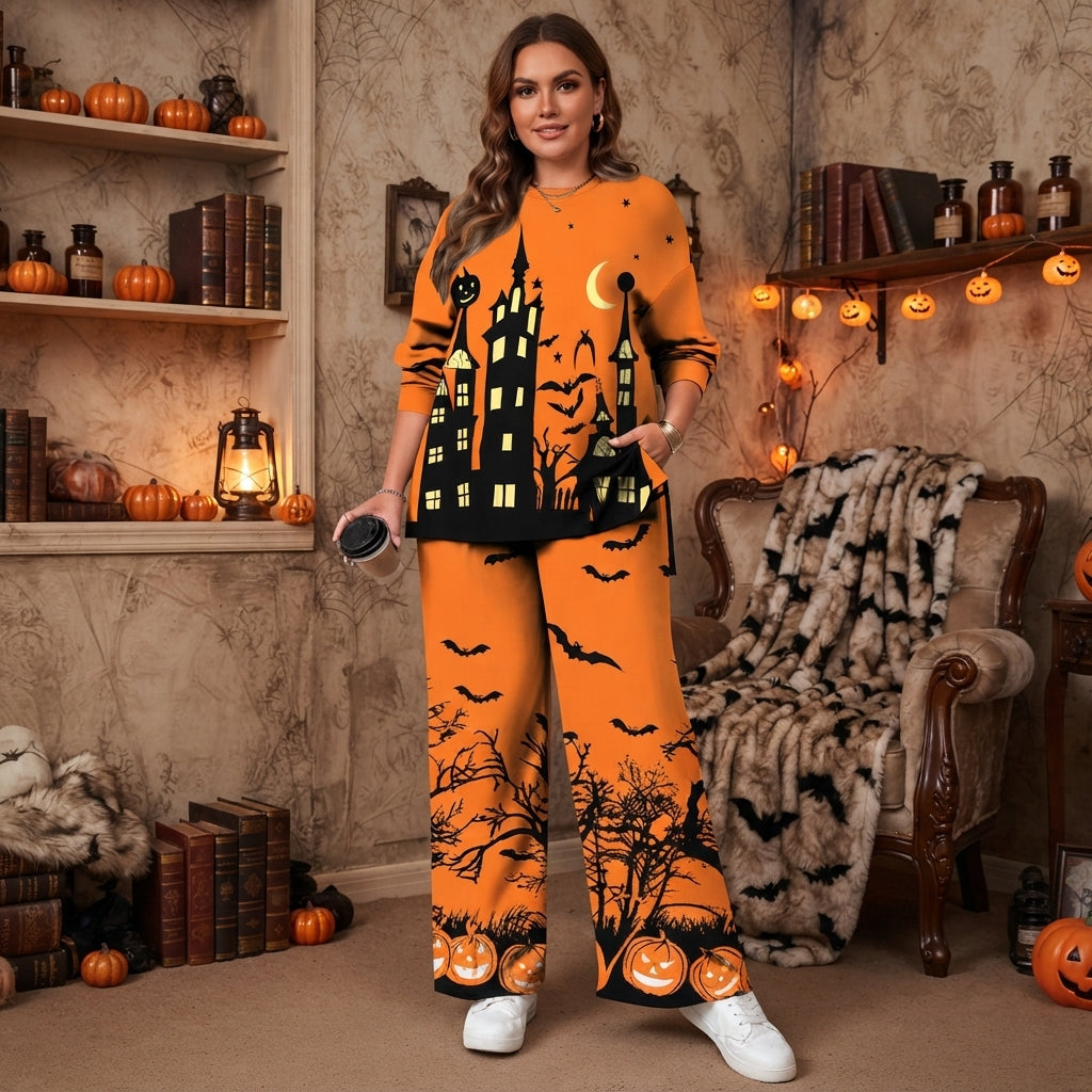 Haunted Manor | Haunted House Halloween Pyjamas For Women