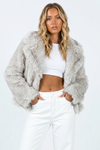 Sienna Moreau | Luxury Faux Fur Jacket For Women