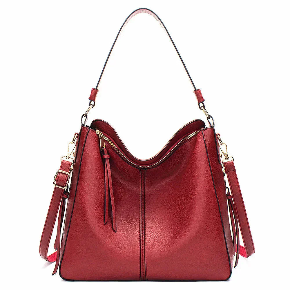 Chloe | Women’s Hobo Shoulder Bag with Zip Closure