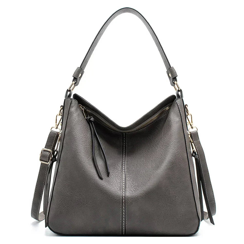 Chloe | Women’s Hobo Shoulder Bag with Zip Closure