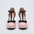 Holly Brennan | Platform T-Strap Block Heels For Women