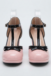Holly Brennan | Platform T-Strap Block Heels For Women