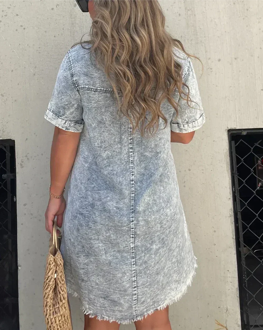Vera | Women’s Shirt Dress with Button Front