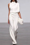 Reyna | Women's Sleeveless Wide Leg Formal Jumpsuit Occasion