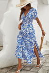 Bea | Women’s Boho Maxi Dress with V-Neck