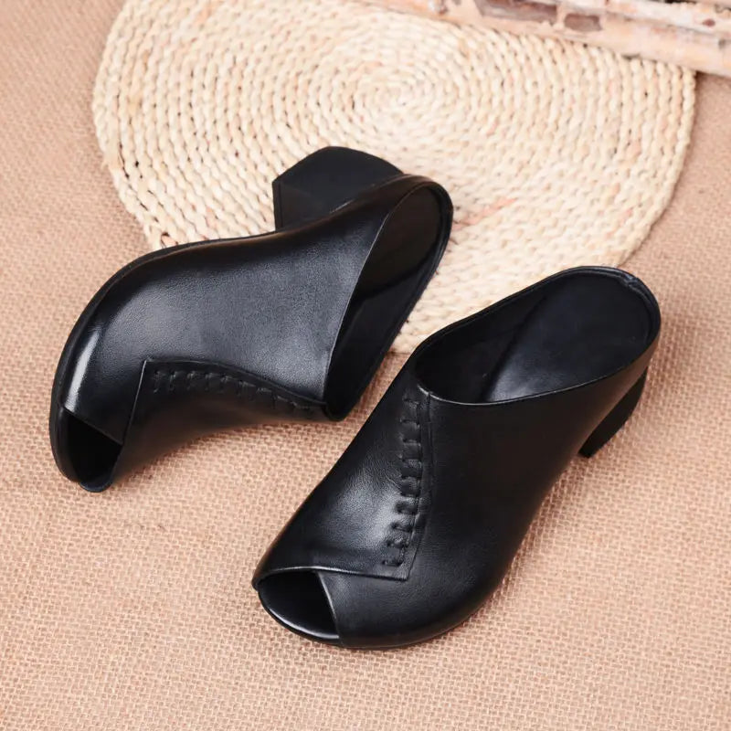 Ella | Women’s Slide Sandals with Cushioned Footbed