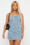 Imogen Baxter | Strapless Denim Mini Dress For Women