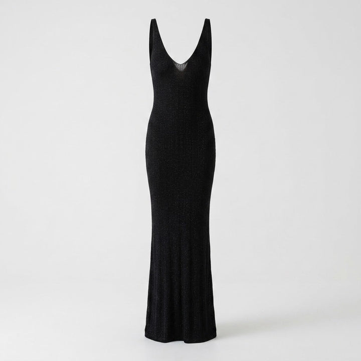 Imogen Ryan | Backless Knitted Sheath Dress For Women