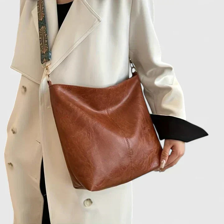 Lucy | Women’s Patterned Shoulder Bag with Wide Strap