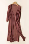 Iris | Women's Open Front Long Sleeve Cardigan
