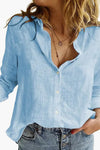Isadora | Women's Button Up Long Sleeve Shirt