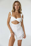 Isla Cooper | Cutout Lace Mini Dress For Women
