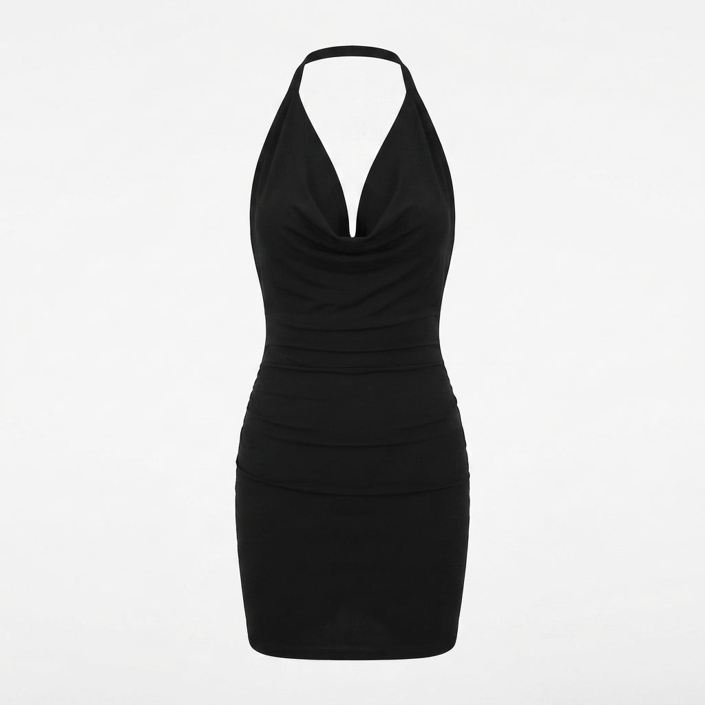Ivy Sullivan | Backless Halter Cocktail Dress For Women
