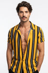 Jack Sullivan | Striped Short Sleeve Shirt For Men
