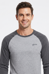 James Whitmore | Raglan Long Sleeve Shirt For Men