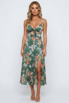 Jasmine Cole | Floral Summer Dress With Split Detail For Women