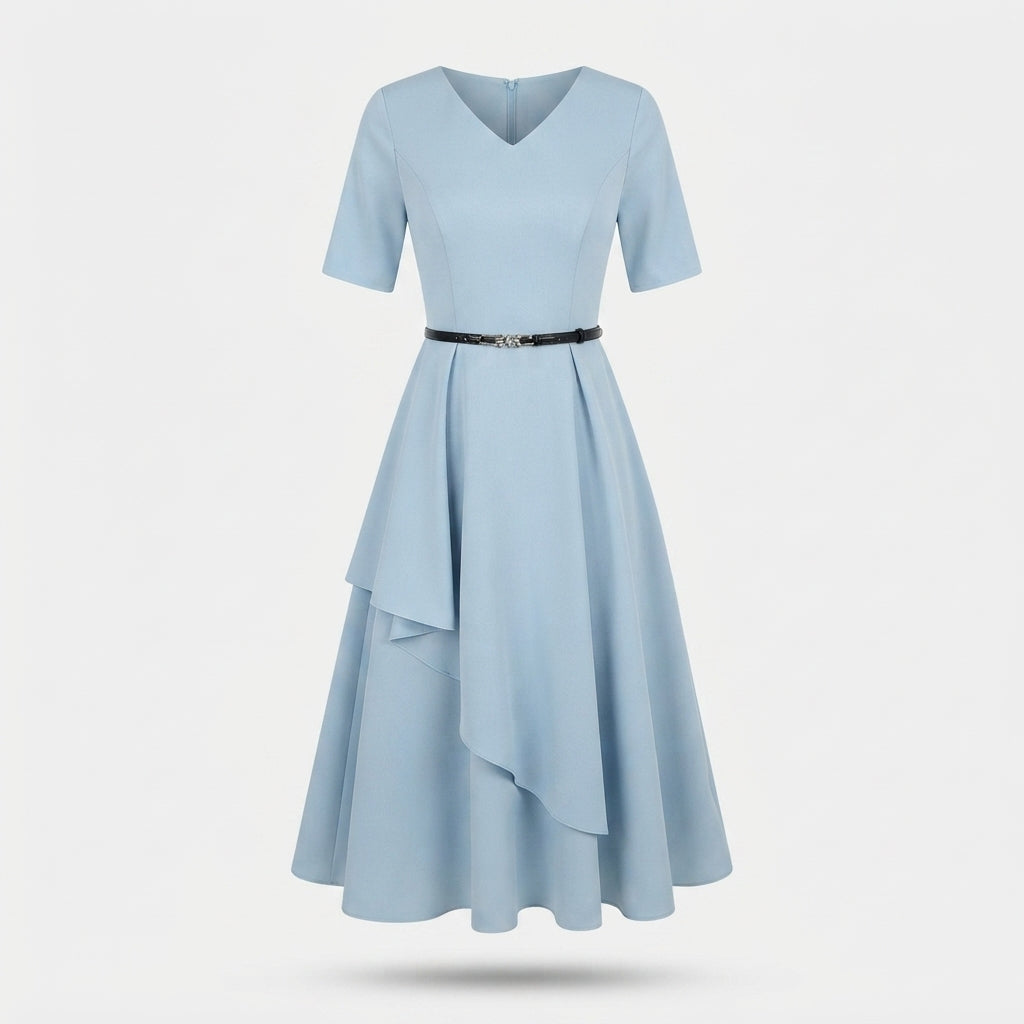 Josephine Grant | Elegant Midi Graduation Dress For Women