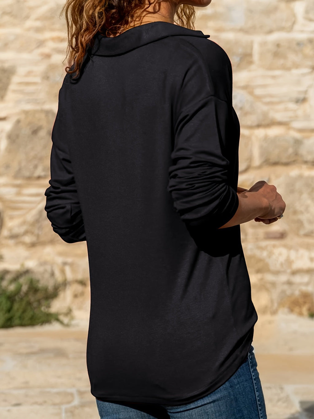 Juliana | Women’s Half Zip Top with Relaxed Fit