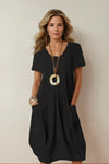 Kwani | Women’s Casual Flow Dress with Pockets