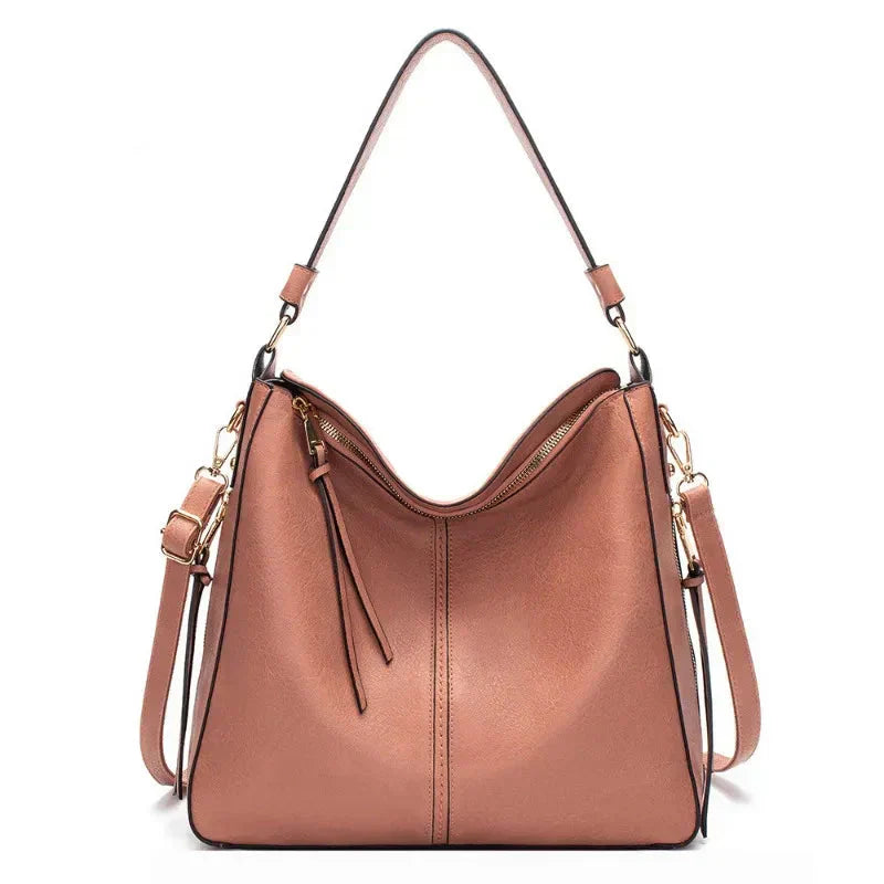 Chloe | Women’s Hobo Shoulder Bag with Zip Closure