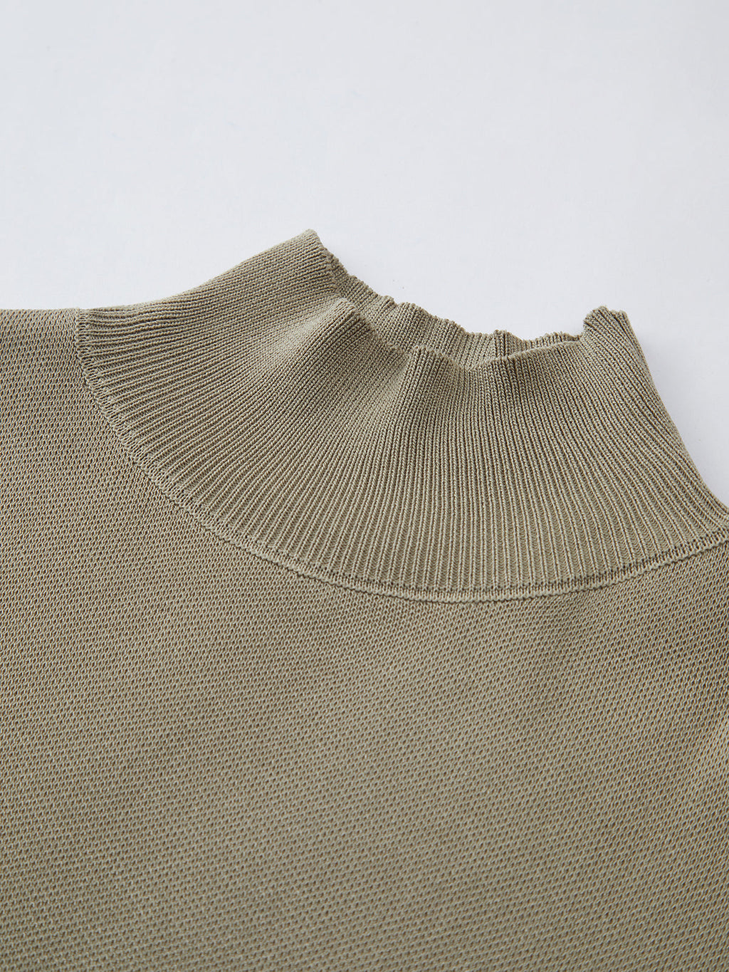 Mona | Women’s Mock Neck Knit Vest with Cap-Sleeve