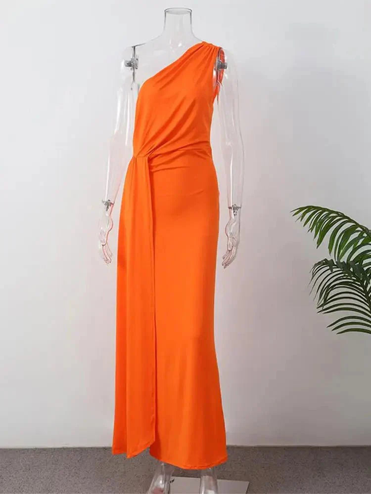 Lia | Women’s Knot Dress with Front Knot Detail