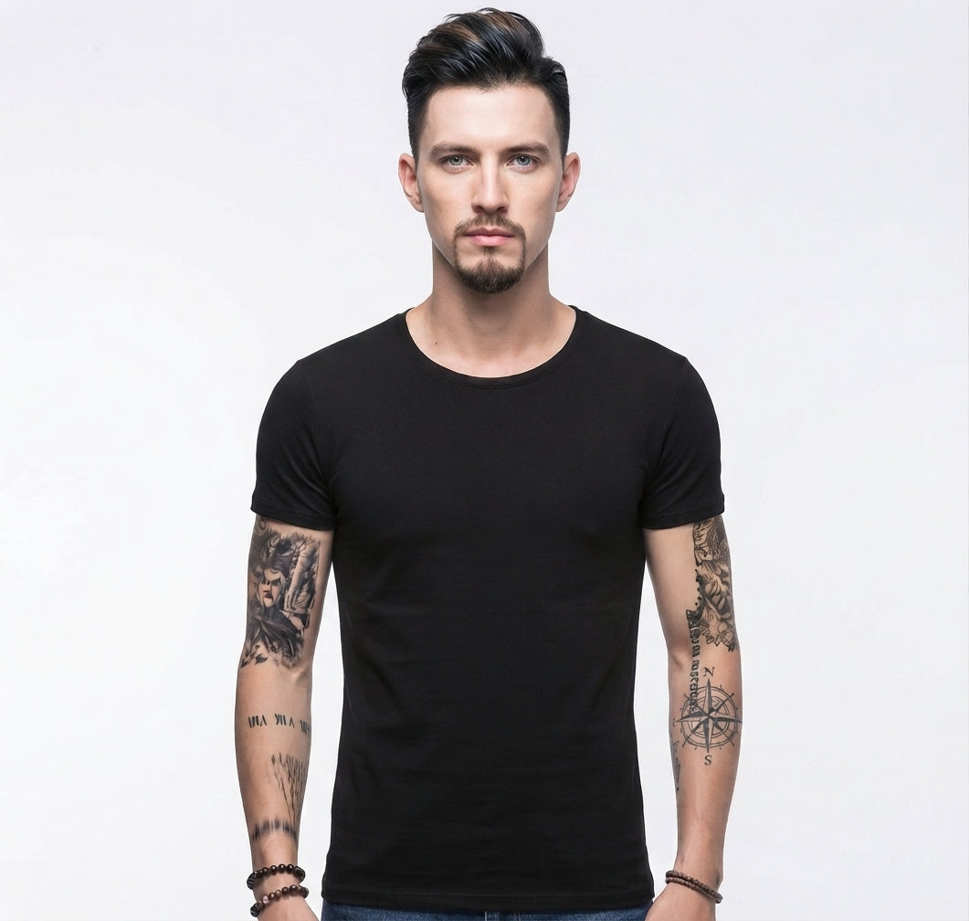 Liam Anderson | Classic Crew Neck T-Shirt For Men