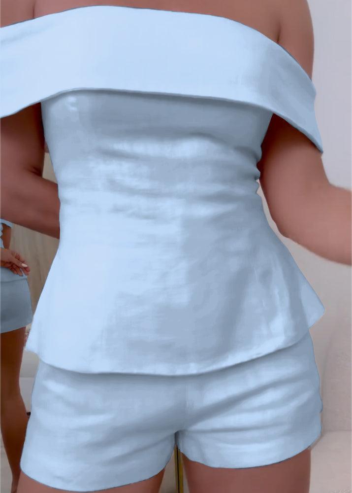 Ruth | Women’s Off Shoulder Co-ord Set with Shorts