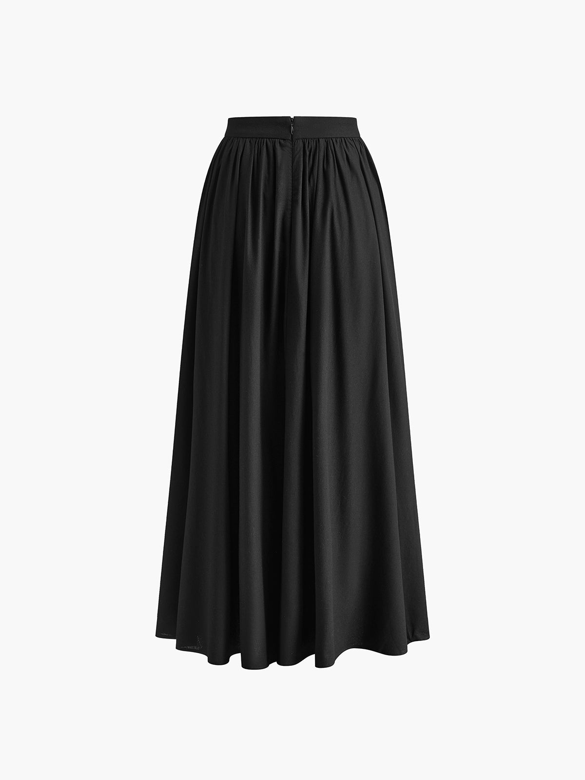 Nora | Women’s High Waist Maxi Skirt with Pleats