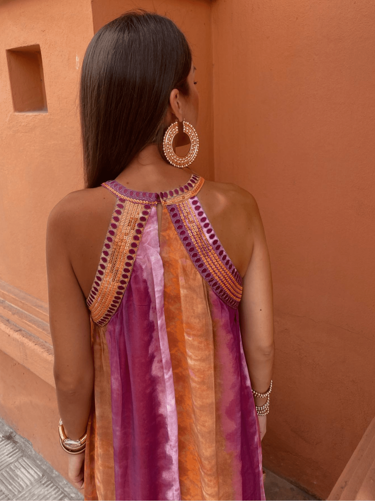 Luciana | Women’s Ombre Maxi Dress with Ombre Effect