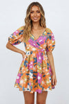 Lucy Parker | Floral V-Neck Summer Dress For Women