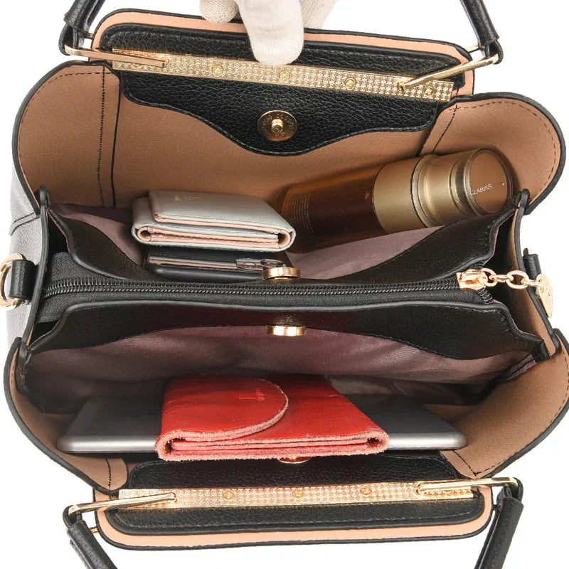 Genesis | Women’s Structured Handbag with Dual Handles