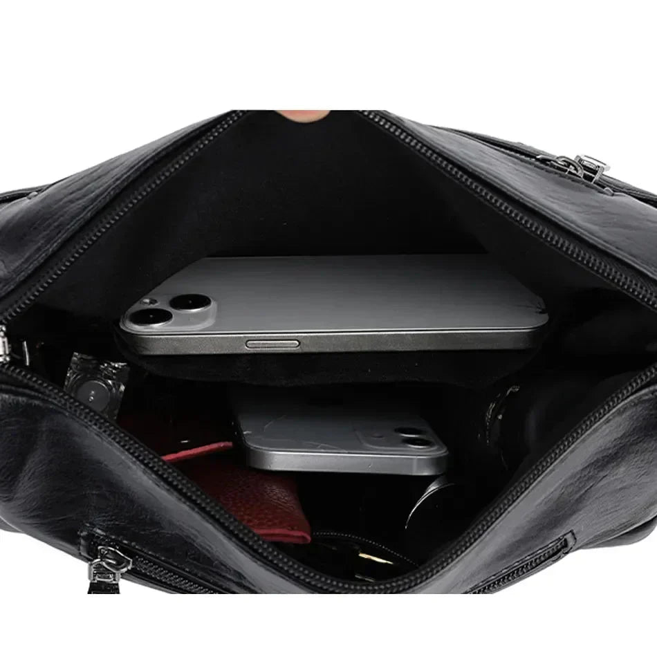 Leilani | Women’s Pocketed Crossbody Bag with Zip Closure
